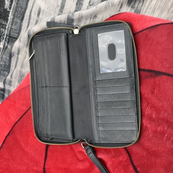 Lucky brand black leather wallet - Picture 7 of 12